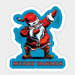 Merry Dabmas Sticker